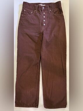 Levi's Premium Ribcage‎ Straight Leg Jeans